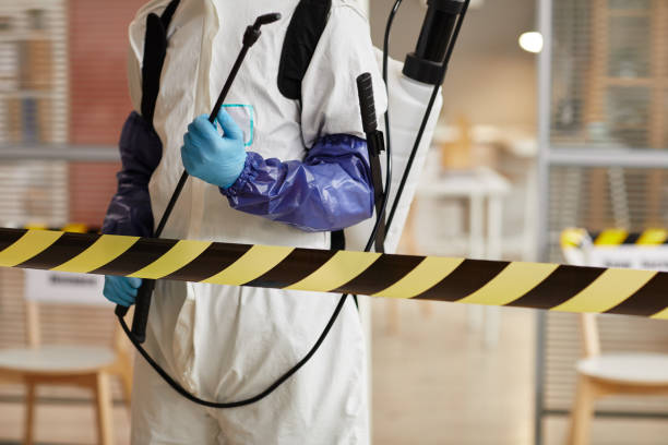 Professional Biohazard Cleanup technician working in Luebbering, MO